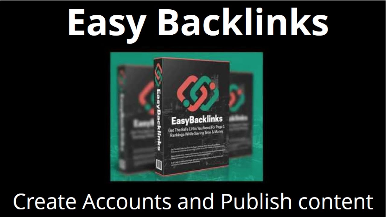 Easy Backlinks - What is Easy Backlinks?