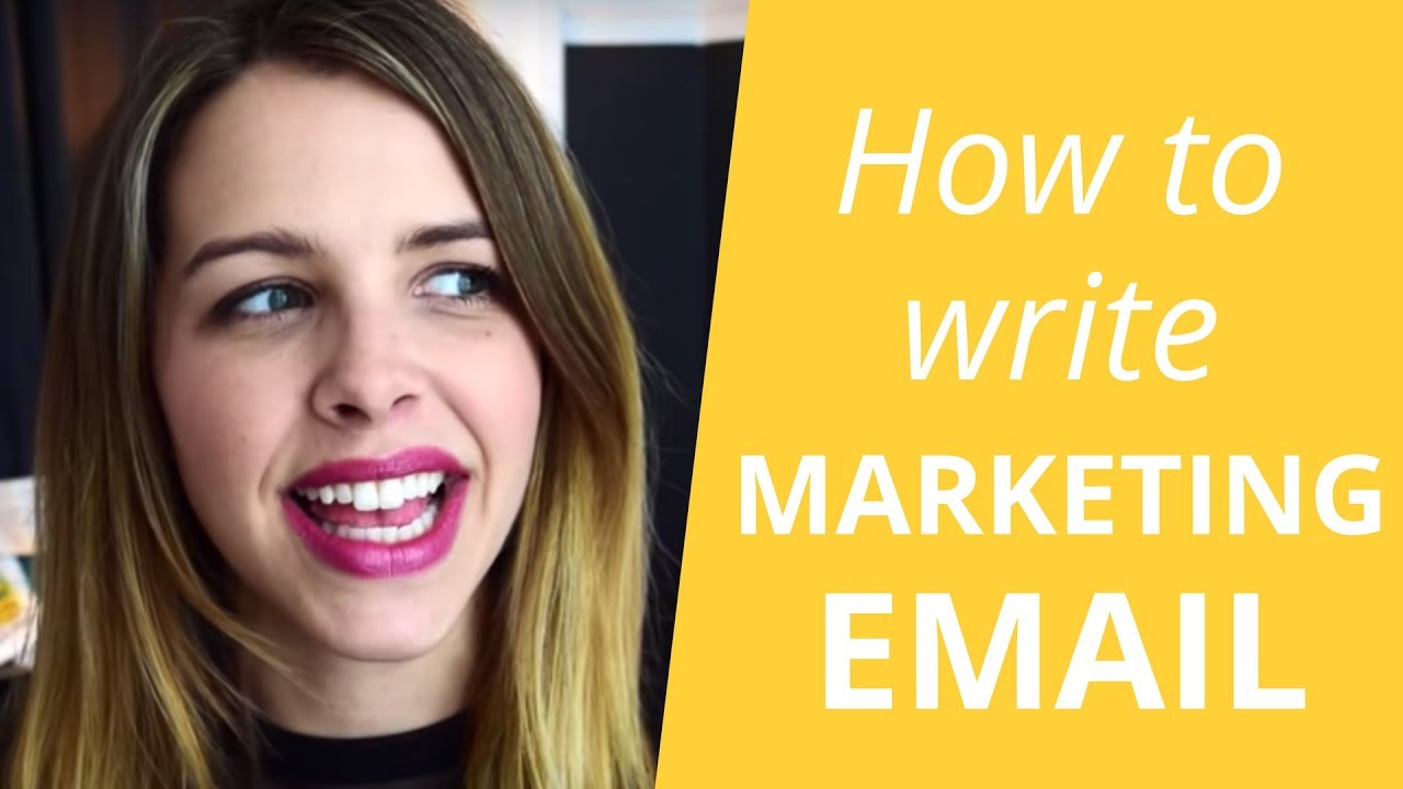 How to Write a Marketing Email