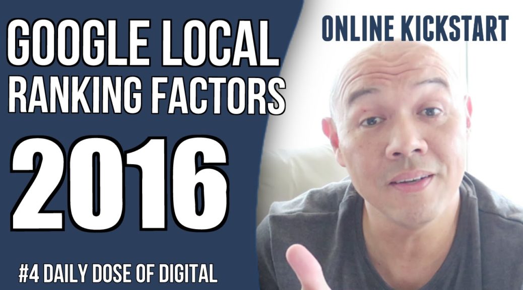 Google Local Ranking Factors Updated 2016